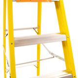 Vaunt Fibreglass Step Ladder 6 Tread 1.67m image 1
