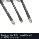 Vaunt X 8 Piece Diamond Tipped Screwdriver Set image 2