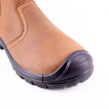 Vaunt Madrid Safety Boots - Brown image 2