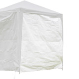 Vaunt Home 2m White Gazebo Full Side Panel image