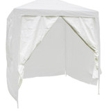 Vaunt Home 2m White Gazebo Curtain Door Side Panel image
