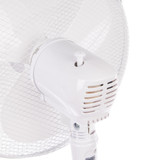 Vaunt Home 16" White Floor Standing Fan image 3