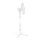 Vaunt Home 16" White Floor Standing Fan image 1