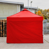 Vaunt X 3m x 1.9m Plain Gazebo Side Panel - Red image C