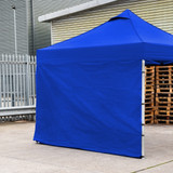 Vaunt X 3m x 1.9m Plain Gazebo Side Panel - Blue image B