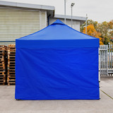 Vaunt X 3m x 1.9m Plain Gazebo Side Panel - Blue image C