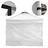 Vaunt 3m x 1.9m Plain Gazebo Side Panel - White image