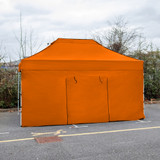 Vaunt X 4.5m x 1.9m Double Door Gazebo Side Panel - Orange image C