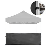 Vaunt X 3m x 1m Plain Gazebo Half Side Panel - Grey image
