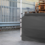 Vaunt X 3m x 1m Plain Gazebo Half Side Panel - Grey image B
