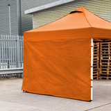 Vaunt 3m x 1.9m Plain Gazebo Side Panel - Orange image B