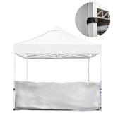 Vaunt 3m x 1m Plain Gazebo Half Side Panel - White image