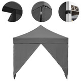 Vaunt X 3m x 1.9m Single Door Gazebo Side Panel - Grey image