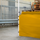 Vaunt 3m x 1m Plain Gazebo Half Side Panel - Yellow image B