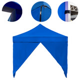 Vaunt X 3m x 1.9m Single Door Gazebo Side Panel - Blue image