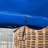 Vaunt X 4.5m x 1.9m Window Gazebo Side Panel - Blue image D