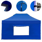 Vaunt X 4.5m x 1.9m Window Gazebo Side Panel - Blue image