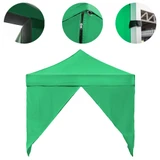 Vaunt X 3m x 1.9m Single Door Gazebo Side Panel - Green image