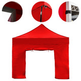 Vaunt X 3m x 1.9m Double Door Gazebo Side Panel - Red image