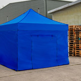 Vaunt 3m x 1.9m Double Door Gazebo Side Panel - Blue image B
