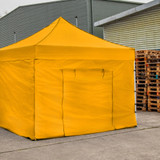 Vaunt X 3m x 1.9m Double Door Gazebo Side Panel - Yellow image B