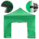 Vaunt 3m x 1.9m Double Door Gazebo Side Panel - Green image
