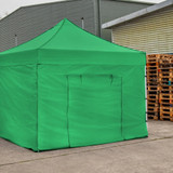 Vaunt 3m x 1.9m Double Door Gazebo Side Panel - Green image B