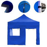 Vaunt X 3m x 1.9m Door & Window Gazebo Side Panel - Blue image