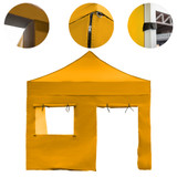 Vaunt X 3m x 1.9m Door & Window Gazebo Side Panel - Yellow image
