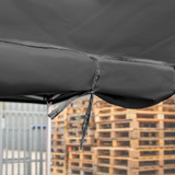 Vaunt 3m x 1.9m Window Gazebo Side Panel - Grey image D