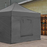 Vaunt 3m x 1.9m Window Gazebo Side Panel - Grey image B