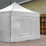 Vaunt 3m x 1.9m Window Gazebo Side Panel - White image B