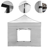 Vaunt X 3m x 1.9m Window Gazebo Side Panel - White image