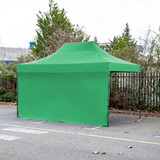 Vaunt X 4.5m x 1.9m Plain Gazebo Side Panel - Green image B