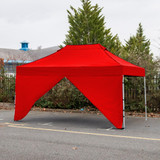 Vaunt X 4.5m x 1.9m Single Door Gazebo Side Panel - Red image B