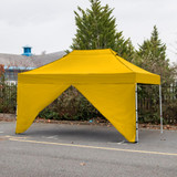 Vaunt X 4.5m x 1.9m Single Door Gazebo Side Panel - Yellow image B