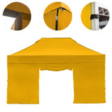 Vaunt X 4.5m x 1.9m Double Door Gazebo Side Panel - Yellow image