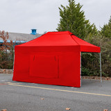 Vaunt 4.5m x 1.9m Window Gazebo Side Panel - Red image C