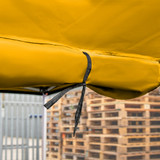 Vaunt 4.5m x 1.9m Window Gazebo Side Panel - Yellow image D