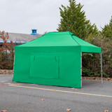 Vaunt 4.5m x 1.9m Window Gazebo Side Panel - Green image C