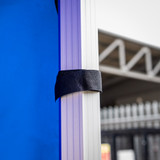 Vaunt 6m x 1.9m Plain Gazebo Side Panel - Blue image C