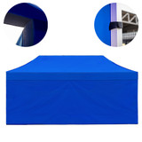 Vaunt 6m x 1.9m Plain Gazebo Side Panel - Blue image
