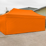 Vaunt 6m x 1.9m Plain Gazebo Side Panel - Orange image B