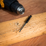 Vaunt HSS M2 Turbo Drill Bit 3mm 1/4'' Hex Shank - Pack of 5 image A