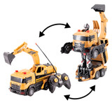 Vaunt Remote Control Transforming Toy Excavator image