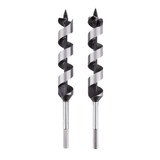 Vaunt Wood Auger Drill Bit 25mm x 235mm - Pack of 2 image 1