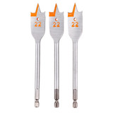 Vaunt Flat Bit 22mm - Pack of 3 image 1