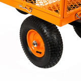 Vaunt Heavy Duty 166Ltr Metal Garden Cart image 3