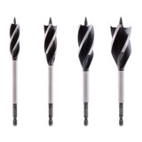 Vaunt X 4 Piece Auger 4 Flute 165mm Drill Bit Set image 1