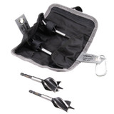 Vaunt X 4 Piece Auger Stubby 4 Flute Drill Bit Set image